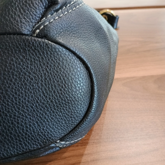 The Sak Black Leather Shoulder Bag - Picture 5 of 11